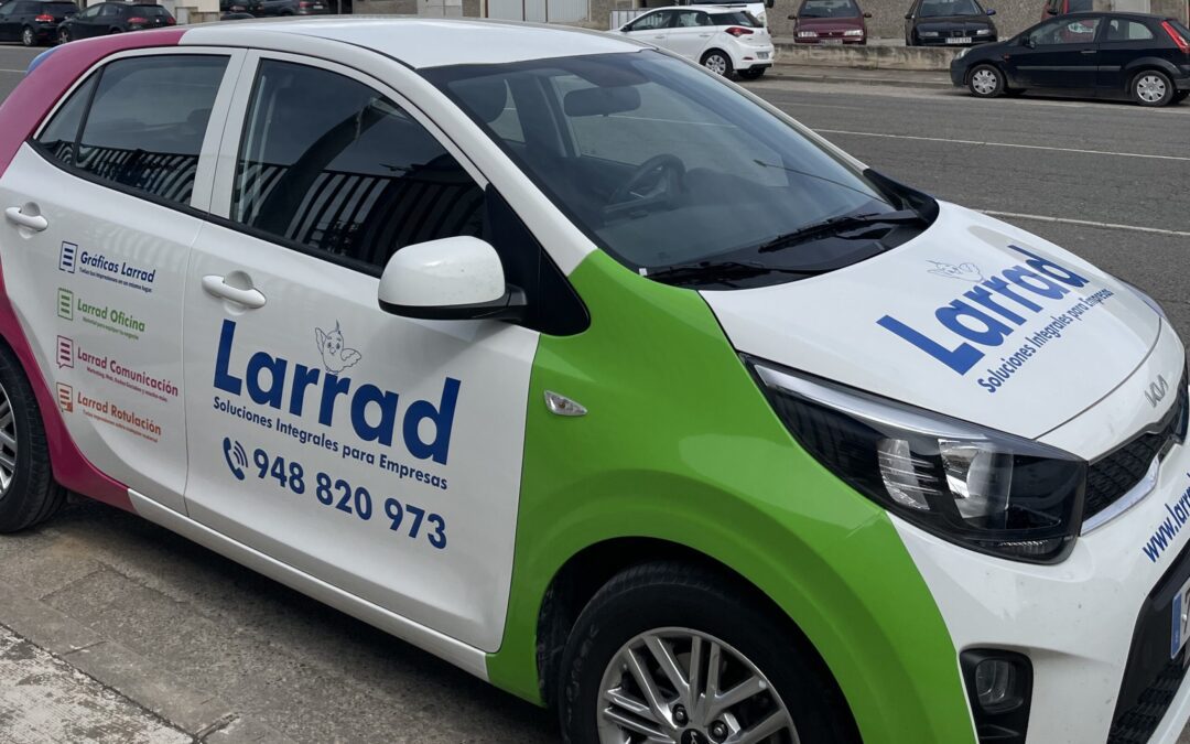 Ventajas de rotular los vehículos de tu empresa en Tudela
